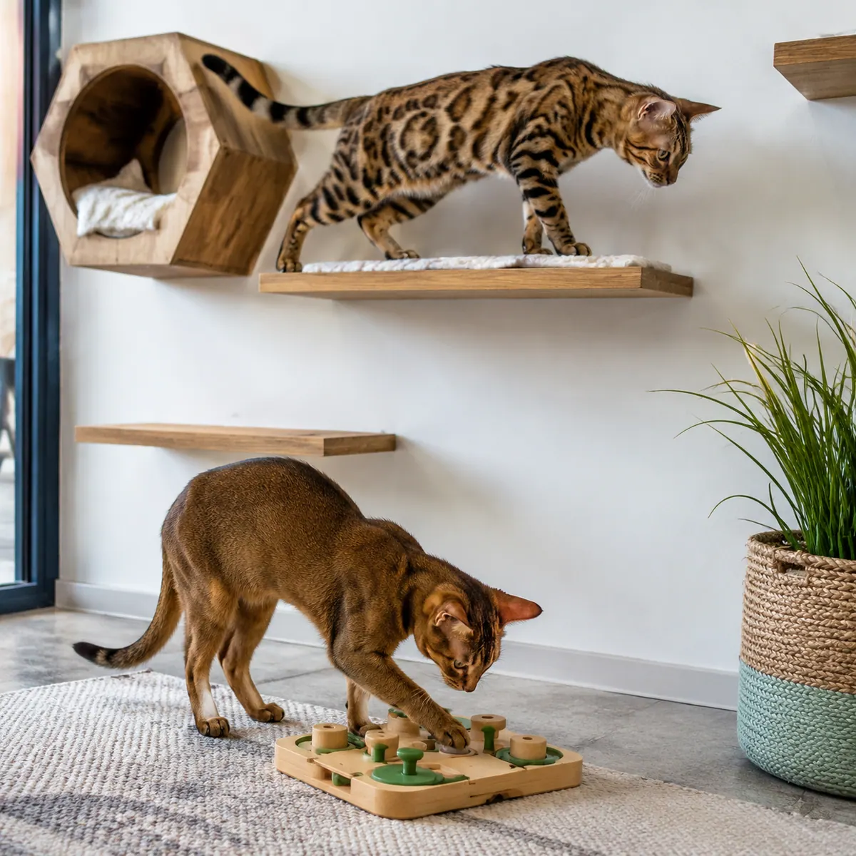 Active Smart Cat Breeds for Play and Training primary image