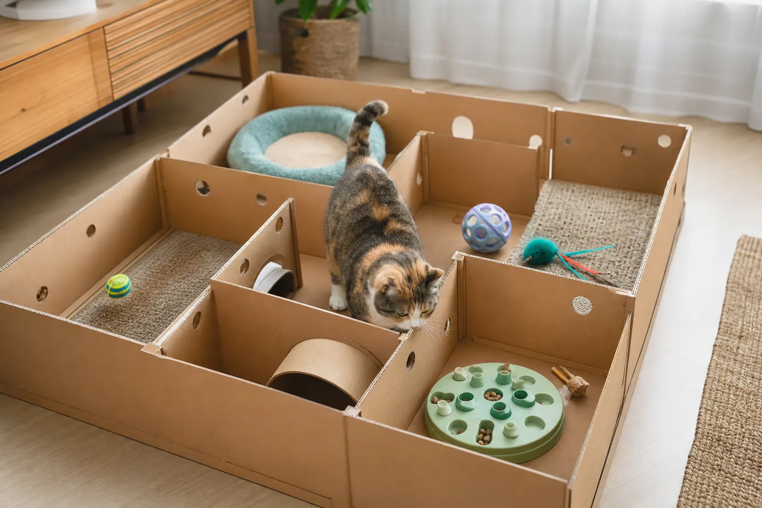 Fun Cat Enrichment Ideas for Indoor Cats primary image