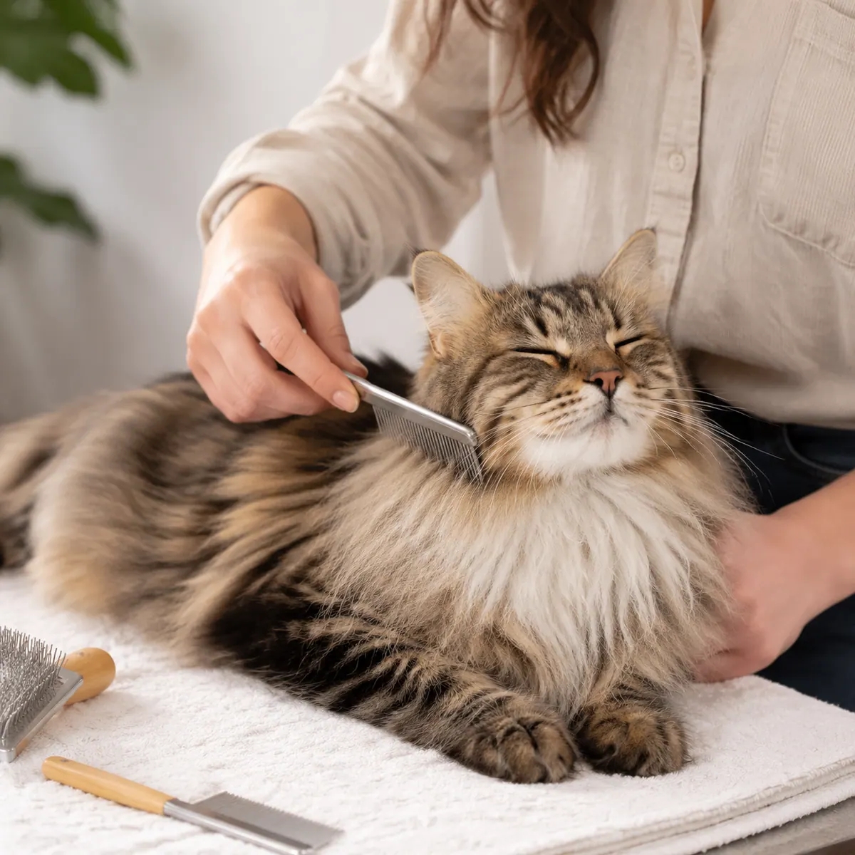 Long Haired Cat Breeds Guide for Grooming and Care closing image